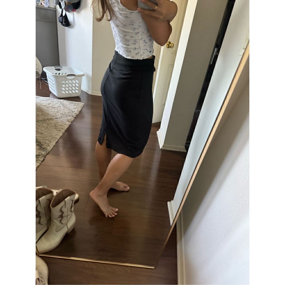 Alternative S black knit skirt NWOT - Picture 5 of 5